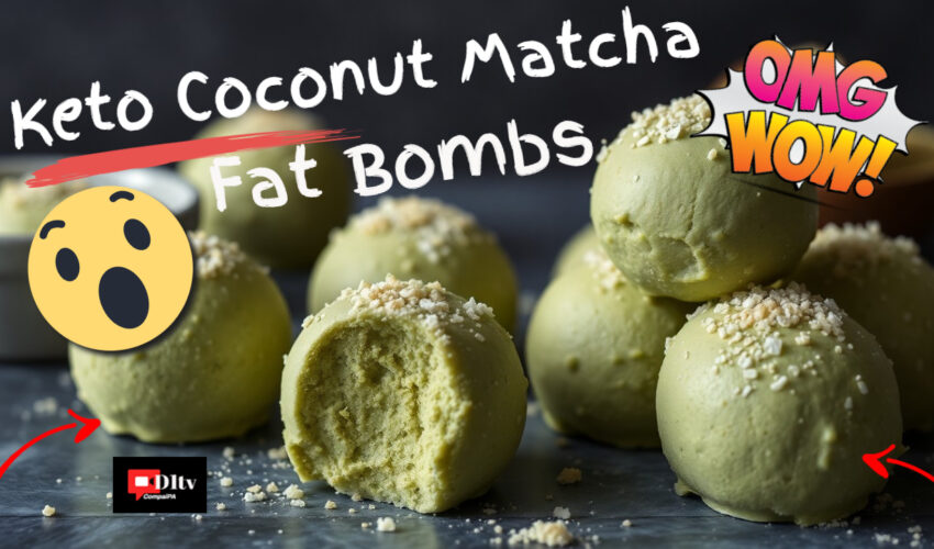 Keto Coconut Match Fat Bomb