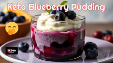 Keto Blueberry Pudding