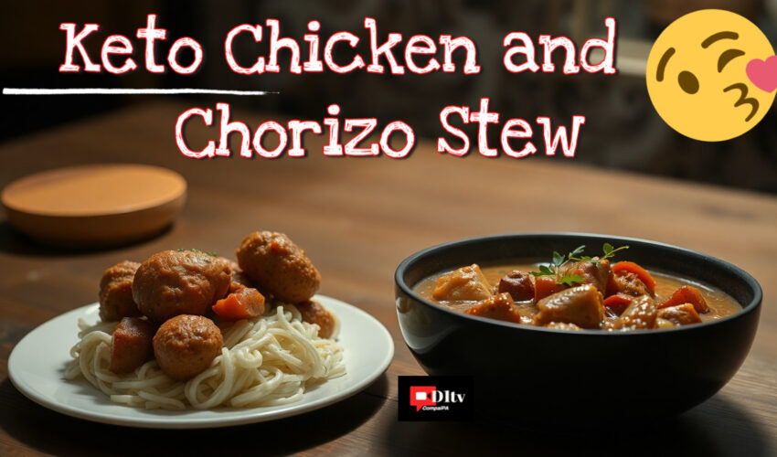 Keto Chicken and Chorizo Stew