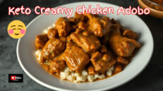 Keto Creamy Chicken Adobo