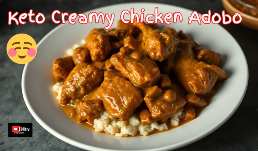 Keto Creamy Chicken Adobo