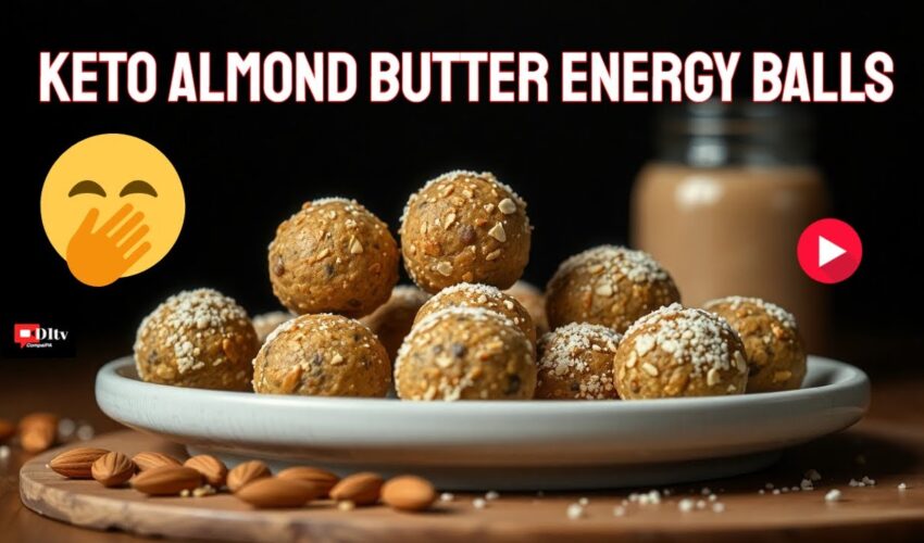 Keto Almond Butter Energy Balls