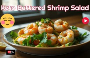 Keto Buttered Shrimp Salad
