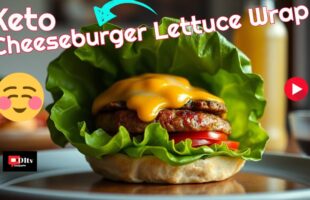 Keto Cheeseburger Lettuce Wrap