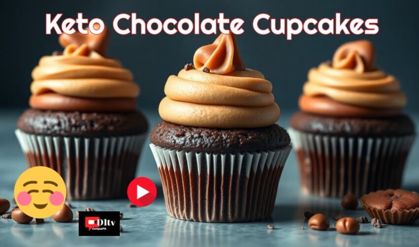 Keto Chocolate Cupcakes