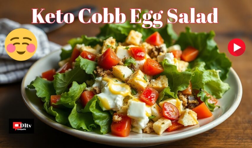 Keto Cobb Egg Salad