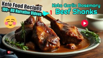 Keto Garlic Rosemary Beef Shanks