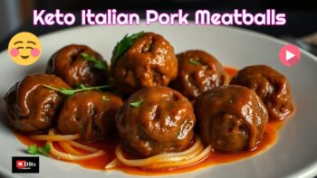 Keto Italian Pork Meatballs