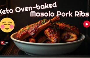 Keto Oven-baked Masala Pork Ribs