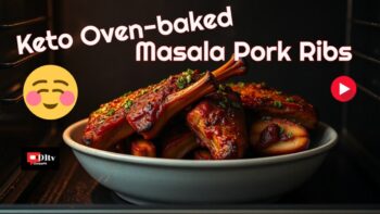 Keto Oven-baked Masala Pork Ribs